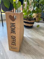 Houten postbakje met tekst, Ophalen of Verzenden, Zo goed als nieuw