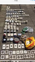 Diverse elektrische schakelmatarialen,schakelaar/buis/enz., Ophalen of Verzenden, Nieuw