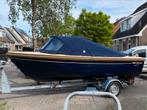 Blauwe Wato 490 sloep + 15pk Buitenboordmotor + Trailer, Ophalen, 10 tot 30 pk, Gebruikt, 3 tot 6 meter