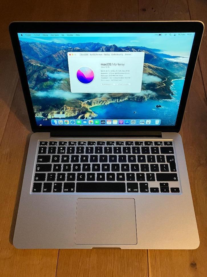 MacBook Pro 13 inch 2015 met oplader, Computers en Software, Apple Macbooks, Zo goed als nieuw, MacBook Pro, 13 inch, 2 tot 3 Ghz