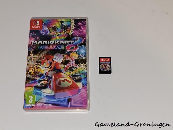 Mario Kart 8 Deluxe (Switch) Compleet, Spelcomputers en Games, Games | Nintendo Switch, Gebruikt, Racen en Vliegen, 1 speler, Vanaf 3 jaar