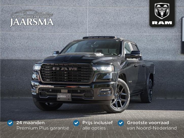 Dodge Ram 1500 Laramie Night SST Hurricane 420pk |BPM vrij!, Auto's, Dodge, Bedrijf, Te koop, RAM 1500, ABS, Achteruitrijcamera