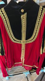 Te koop nieuw katoen fluweel zwartepiet kostuum met cape, Ophalen of Verzenden, Nieuw