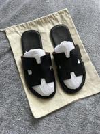 Hermes Oran Sandalen | Maat 44, Kleding | Heren, Schoenen, Sandalen, Zwart, Ophalen of Verzenden, Hermes