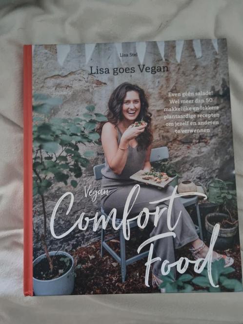Lisa Stel - Vegan comfort food, Boeken, Kookboeken, Zo goed als nieuw, Ophalen of Verzenden