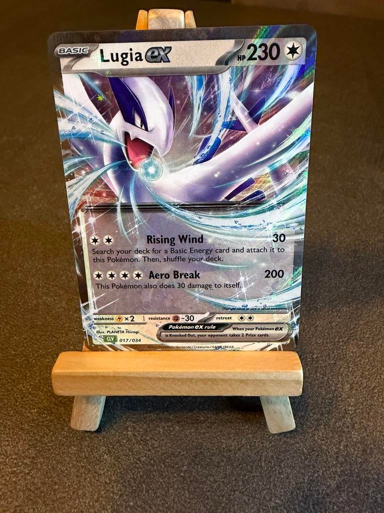 Lugia Ex 17/034 Pokemon Classic Collection, Ophalen of Verzenden, Zo goed als nieuw