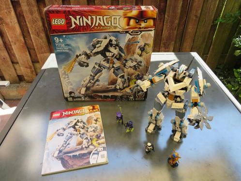 LEGO Ninjago - 71738 - Zane's Titan Mech Battle - Compleet, Kinderen en Baby's, Speelgoed | Duplo en Lego, Zo goed als nieuw, Lego