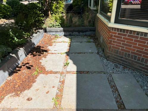 Gratis af te halen: terrastegels, Tuin en Terras, Tegels en Klinkers, Zo goed als nieuw, Terrastegels, Overige materialen, 10 m² of meer