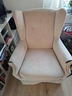 Gratis witte oorfauteuil, Ophalen, Hout, Gebruikt, 75 tot 100 cm