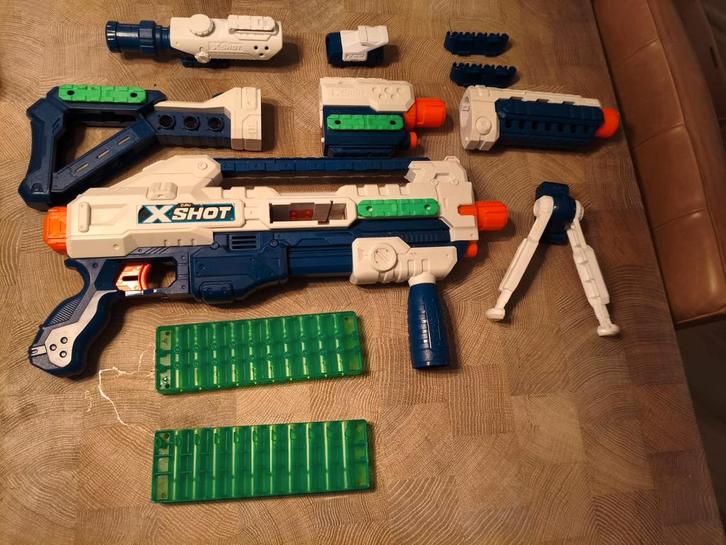 Diverse Nerf en X-shot - Weinig Gebruikt!, Kinderen en Baby's, Speelgoed | Buiten | Actiespeelgoed, Zo goed als nieuw, Ophalen of Verzenden
