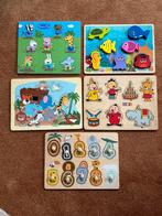5 houten puzzels voor baby's en peuters (Bumba & Peppa Big), Kinderen en Baby's, Speelgoed | Kinderpuzzels, Van hout, Minder dan 10 stukjes