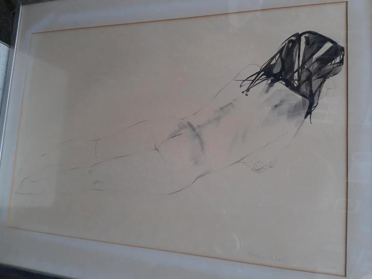 Naakte vrouwen van Patrick O'Regan. 2 de soort, Nude Study, Antiek en Kunst, Kunst | Tekeningen en Foto's, Ophalen