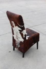 Originele Koehuid Eetkamerstoel Olivier - Pakhuis21 beschikbaar voor biedingen