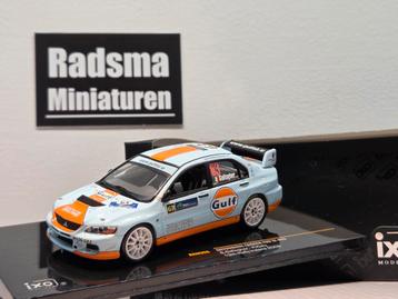 Mitsubishi Lancer evo IX " Gulf " 1:43 Ixo beschikbaar voor biedingen