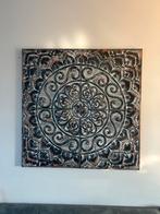 Metalen Wandornament - Zeer Goede Staat, Huis en Inrichting, Woonaccessoires | Wanddecoraties, Ophalen, Zo goed als nieuw