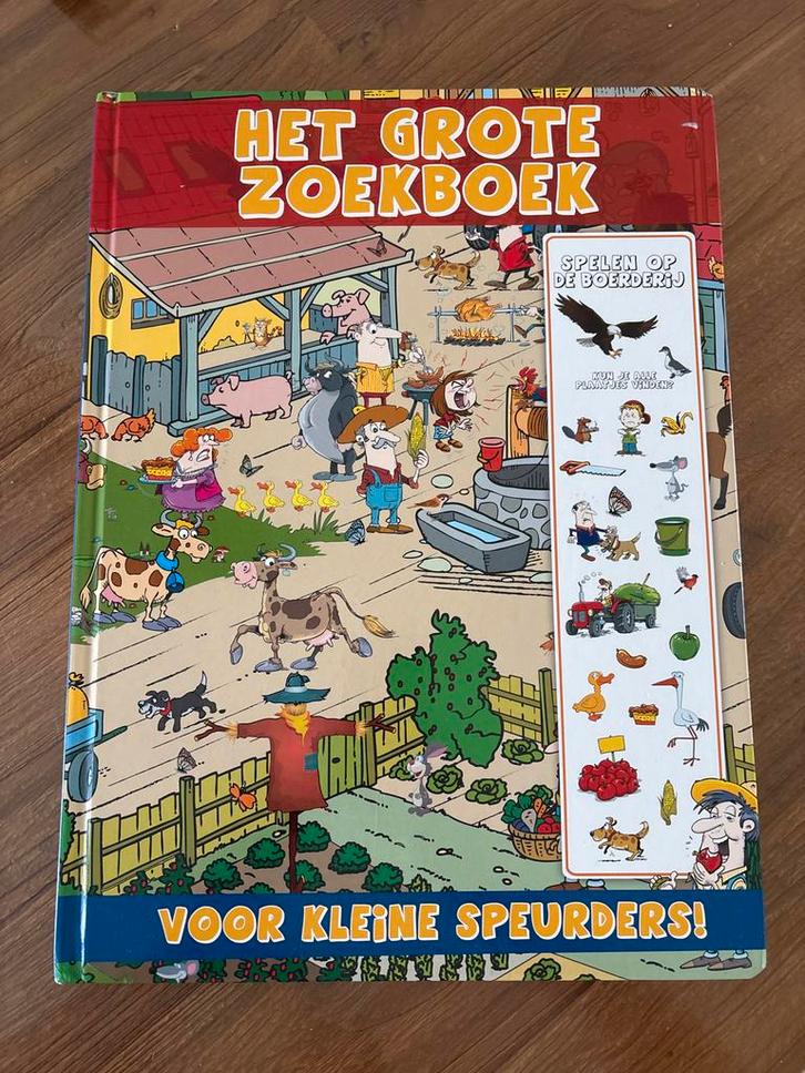 Het Grote Zoekboek - Speelplezier voor Kleine Speurders!, Boeken, Kinderboeken | Jeugd | onder 10 jaar, Zo goed als nieuw, Fictie algemeen