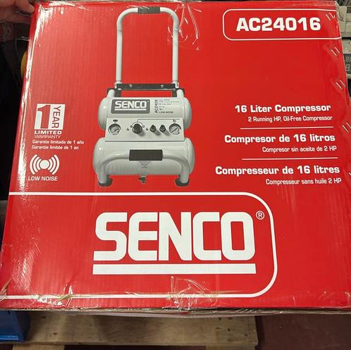 Compressor Senco AC24016 nieuw in doos, Doe-het-zelf en Verbouw, Compressors, Verzenden