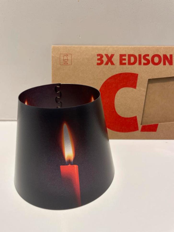 Mini Fatboy Edison the Mini Cappie Set van 2 ipv 3 - Kaarsen, Huis en Inrichting, Lampen | Lampenkappen, Nieuw, Minder dan 25 cm