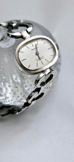 Luxe  zilveren vintage horloge, Verzenden, Zilver, Overige merken