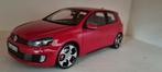 VW Golf 6 GTI rood Norev, Ophalen of Verzenden, Zo goed als nieuw, Norev
