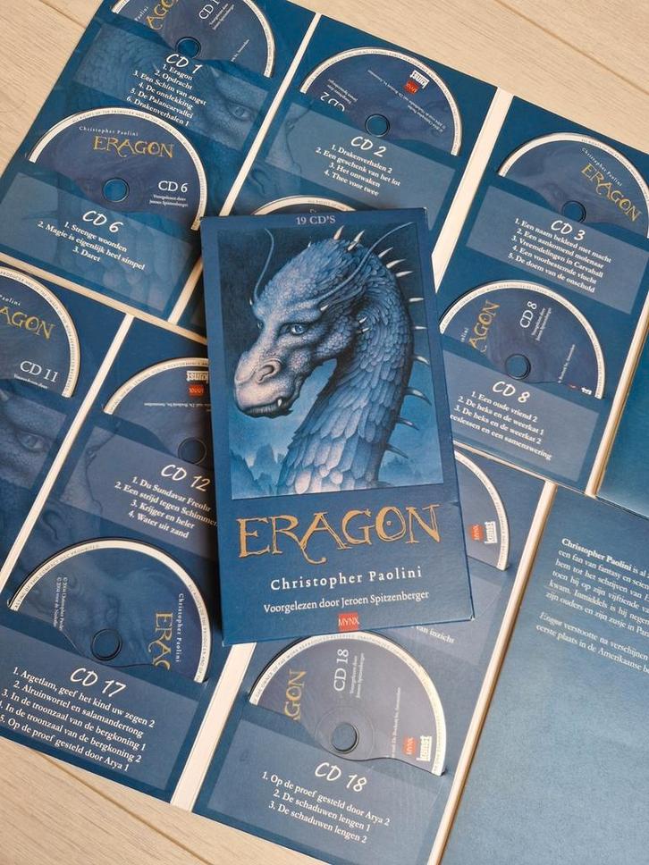 luisterboek eragon audioboek christopher paolini audioboek, Boeken, Luisterboeken, Ophalen of Verzenden