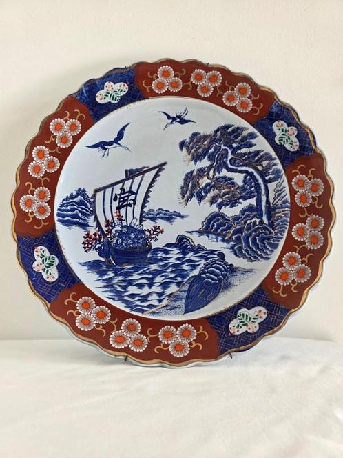 Bord - Porselein 1930-1940 - Japan - Antiek, Antiek en Kunst, Antiek | Schalen, Ophalen of Verzenden