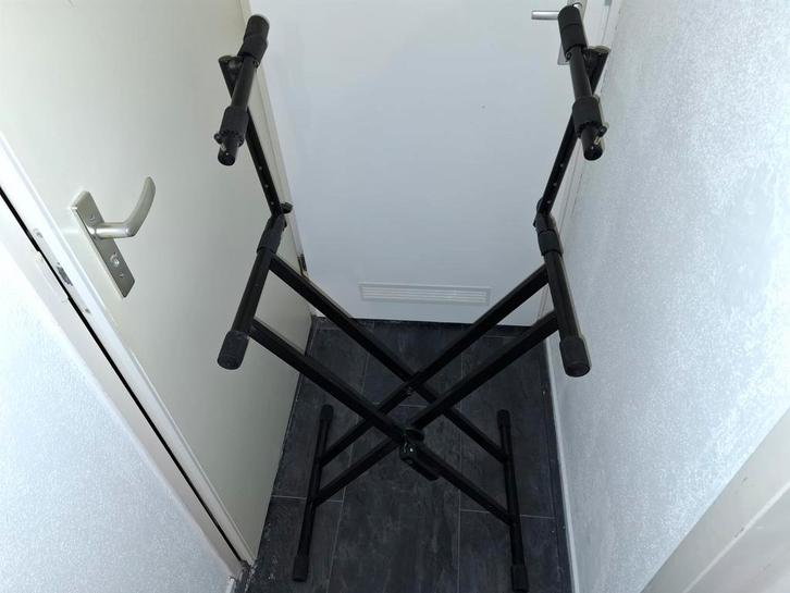 Keyboard standaard voor 2 keyboards, Muziek en Instrumenten, Standaards, Ophalen of Verzenden