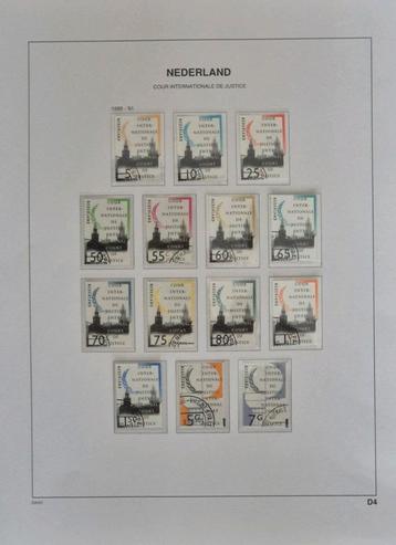 Serie (cour internationale de justice)1981-'91 beschikbaar voor biedingen
