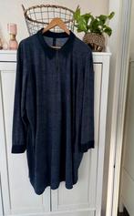 Plus Basics travelstof jurk/tuniek maat 56, Kleding | Dames, Grote Maten, Blauw, Blouse of Tuniek, Ophalen of Verzenden, Zo goed als nieuw