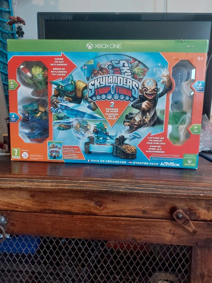 Skylanders Trap Team Starter Set - Compleet, Spelcomputers en Games, Games | Xbox One, Gebruikt, Avontuur en Actie, 2 spelers