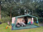 Roadmaster Family S met dubbele uitbouw, Caravans en Kamperen, Vouwwagens, Aanwezig, Meer dan 6, Groen, Ophalen