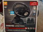Speedlink Darkfire Racing Wheel met Pedalen, Ophalen, Gebruikt, Speedlink