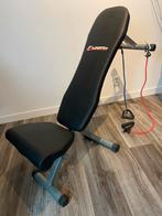 Dumbells 2x20 (40kg) + fitnesbankje!, Sport en Fitness, Fitnessmaterialen, Ophalen, Zo goed als nieuw, Dumbbell