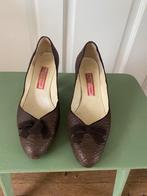 Bruine damespumps van het merk “Kop en Staart”., Kleding | Dames, Pumps, Bruin, Kop en staart, Ophalen of Verzenden