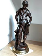 Auguste Moreau De Smid 'Le Travail' antiek beeld, Antiek en Kunst, Ophalen of Verzenden