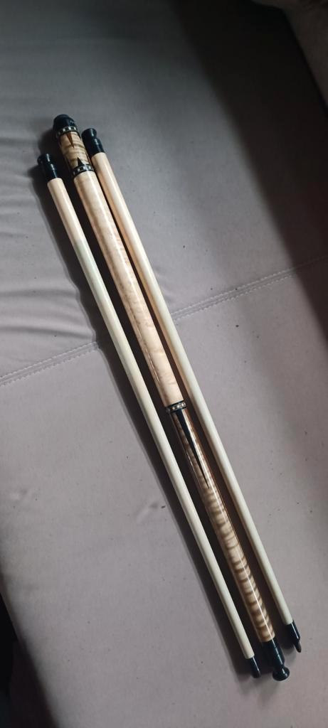 Custom jacoby keu, Sport en Fitness, Biljarten en Poolen, Zo goed als nieuw, Keu of Ballen, Ophalen of Verzenden