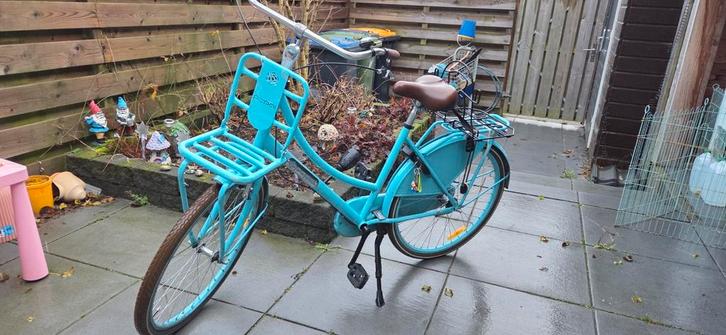 Leuke blauwe kinderfiets, 26 inch, Fietsen en Brommers, Fietsen | Kinderfietsjes, Gebruikt, 20 inch of meer, Ophalen