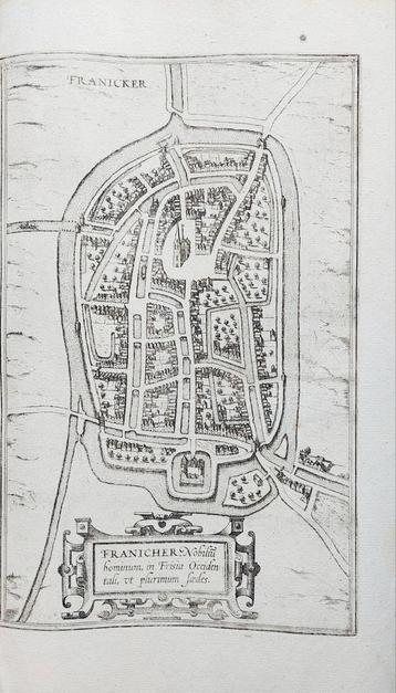3 gravures van Franeker (1599/1612/1786) beschikbaar voor biedingen