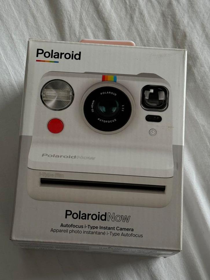 Polaroid Now i-Type - Wit (In doos), Audio, Tv en Foto, Fotocamera's Digitaal, Zo goed als nieuw, Compact, Geen optische zoom
