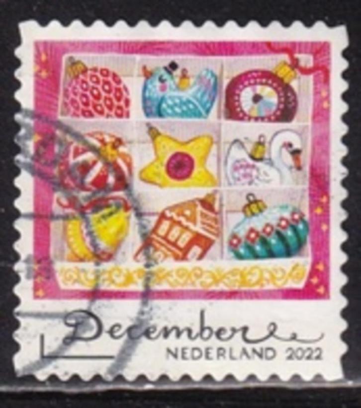 4098 - Nederland nvph 4062 gestempeld , decemberzegel , doos, Postzegels en Munten, Postzegels | Nederland, Gestempeld, Na 1940