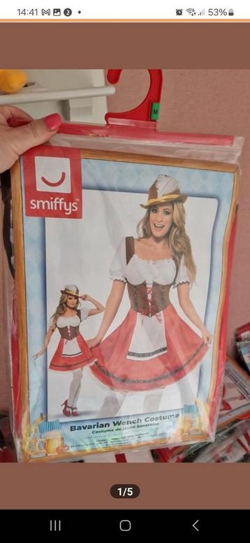 Smiffys Bavarian Wench Kostuum tiroler oktoberfest- Maat M beschikbaar voor biedingen