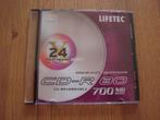 10 x CD recordable Lifetec CD-R 700 MB 24 multispeed nieuw, Computers en Software, Beschrijfbare discs, Ophalen of Verzenden, Nieuw