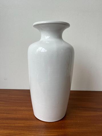 OPRUIMING jaren 60 West Germany Scheurich vaas wit keramiek beschikbaar voor biedingen