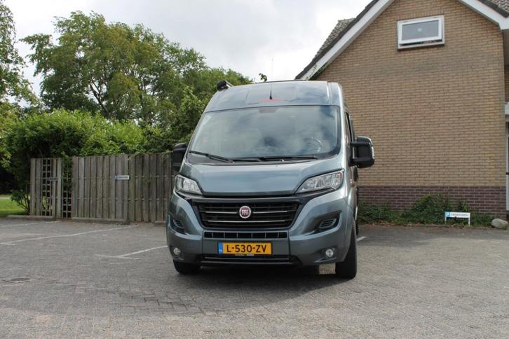 Pilote V600f 2.3D 130pk 2016 Grijs 600 Meter Buscampe, Caravans en Kamperen, Campers, Bedrijf, tot en met 6, Buscamper of Camperbus