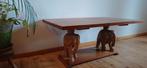 Aziatische salontafel met olifantenpoten, Ophalen, Aziatisch, Gebruikt, 100 tot 150 cm