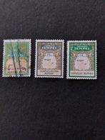 Indonesië fiscale zegels, Ophalen of Verzenden, Gestempeld