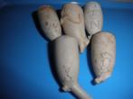 5 Pijpenkoppen, Antiek en Kunst, Antiek | Keramiek en Aardewerk, Verzenden