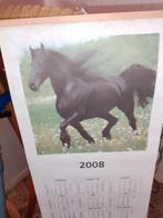 Gratis 4x Paard afbeelding op linnen (oud kalender), Ophalen of Verzenden
