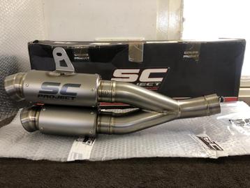 SC Project Twin GP70-R uitlaat Ducati Monster 821 1200 R S beschikbaar voor biedingen