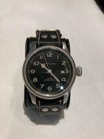 Hamilton Khaki pilot watch horloge, Overige merken, Staal, Ophalen of Verzenden, Leer